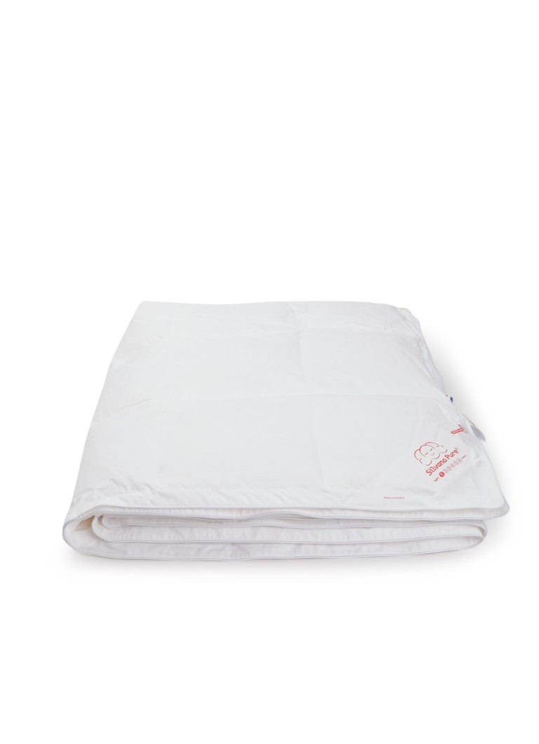 Silvana Pure Extra Light Rood solo dekbed met donsvulling Wit - Deal