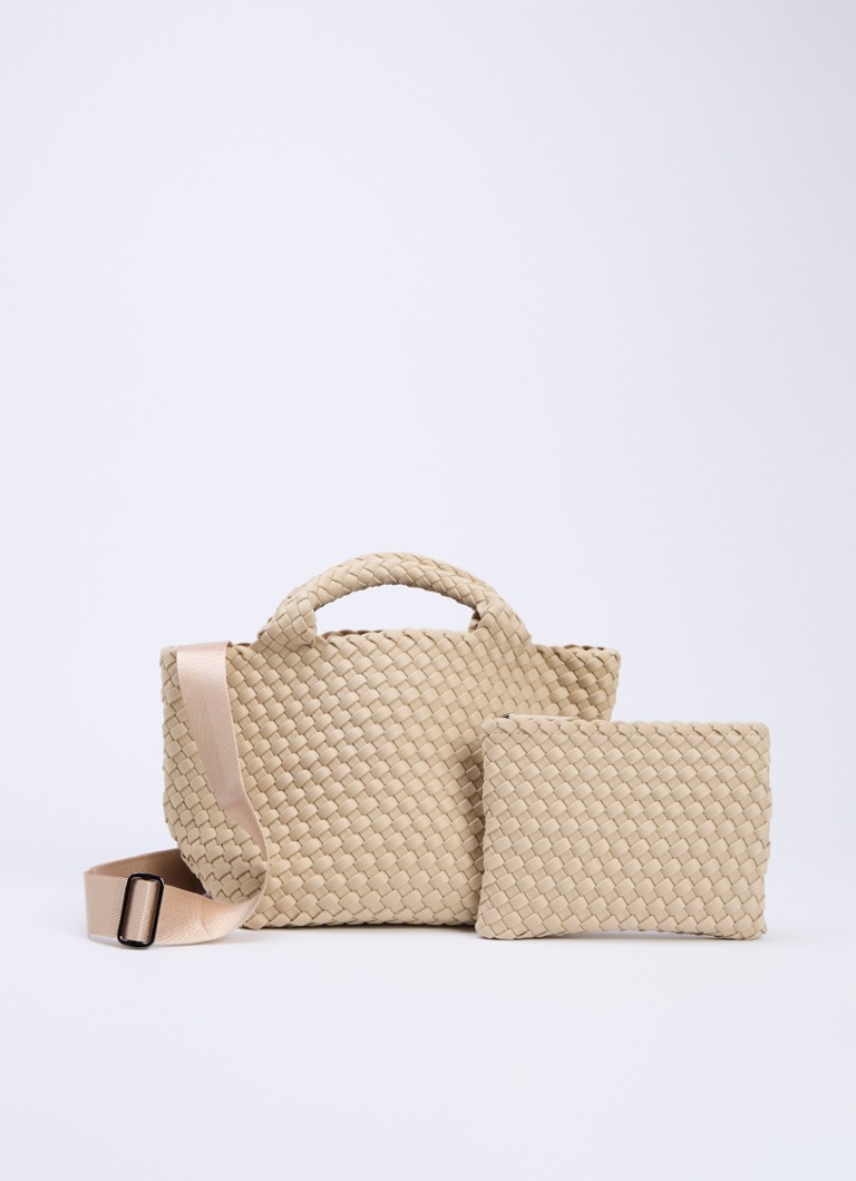 Naghedi Dames St Barths Small shopper met uitneembaar etui in de kleur Beige, maat: 1SZ