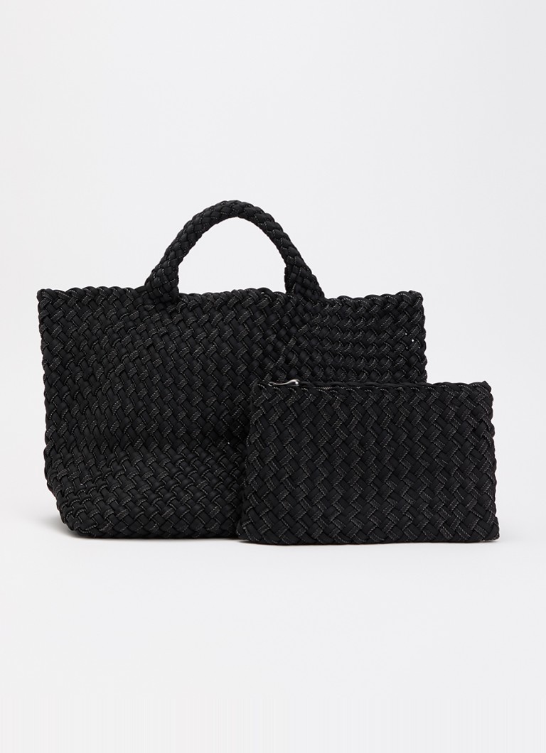 Naghedi Dames St. Narths medium handtas met uitneembaar etui in de kleur Zwart, maat: M