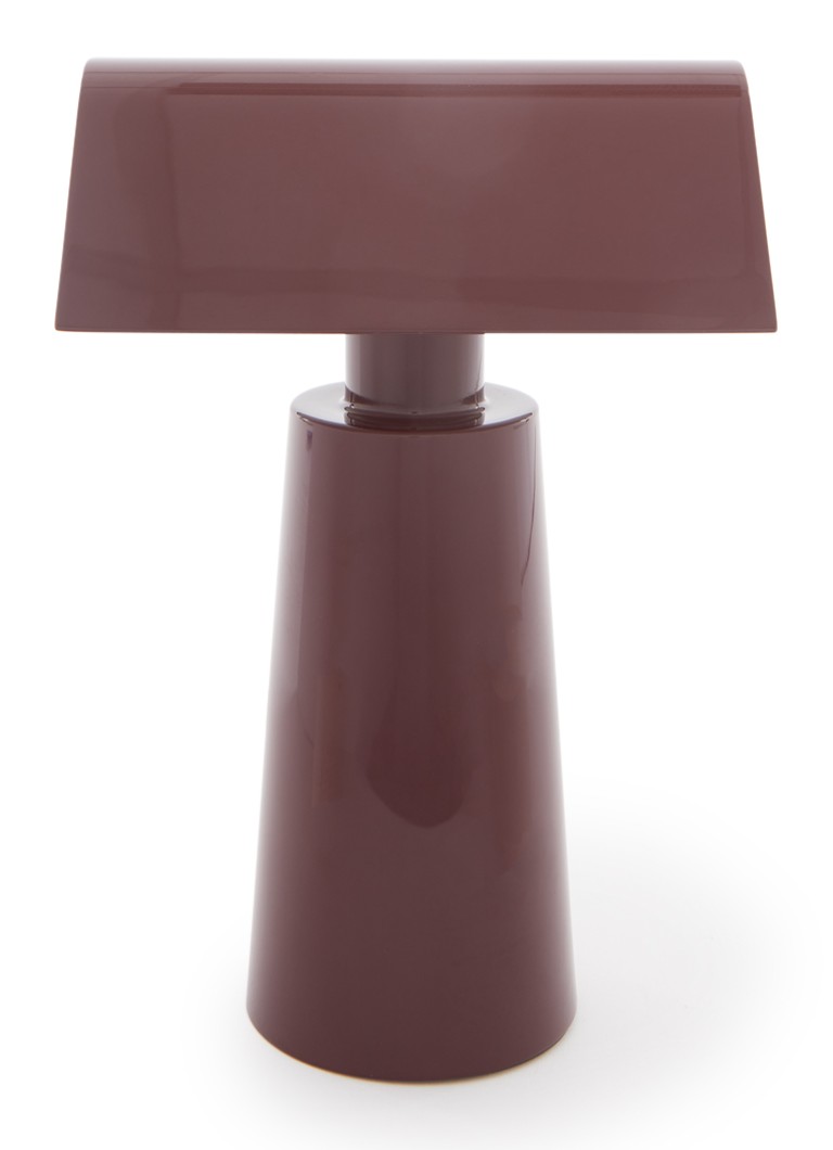 &Tradition Caret MF1 tafellamp 22 x 15 x 10 cm Bordeauxrood - Deal