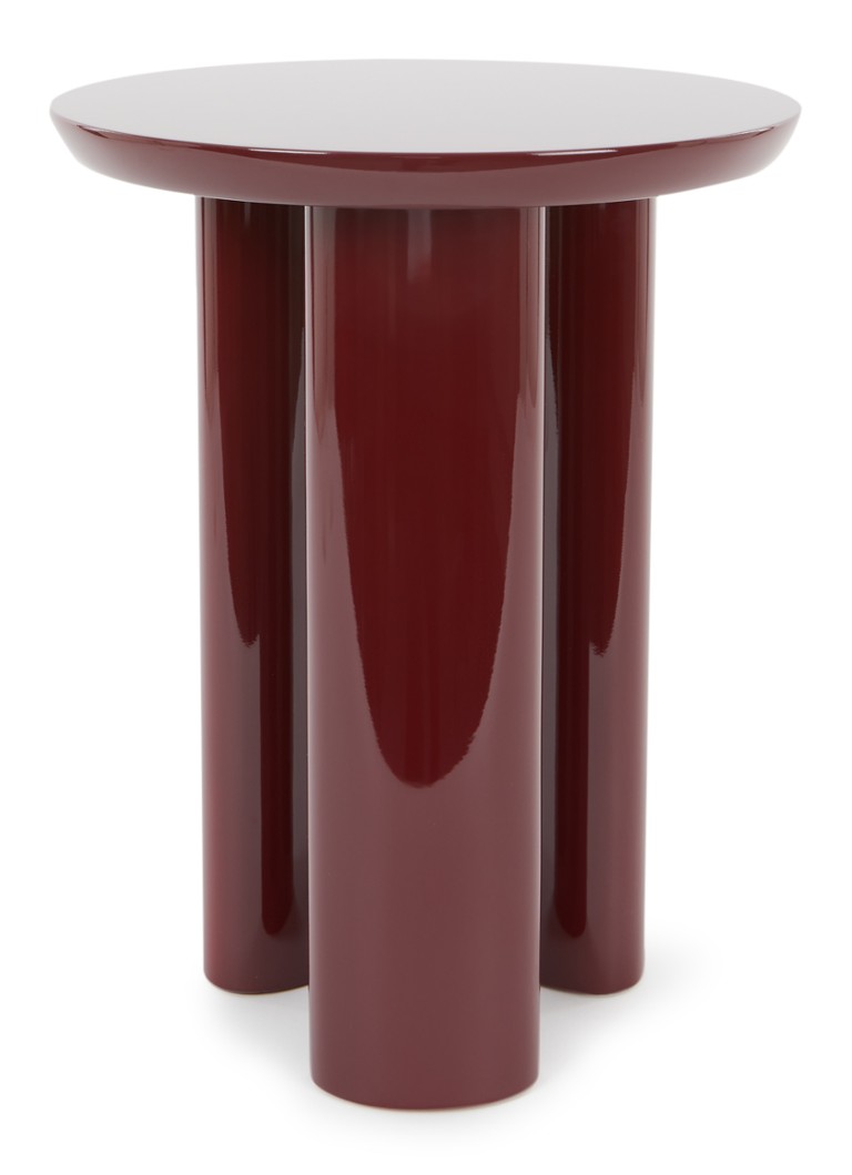 &Tradition Tung JA3 bijzettafel 48 x Ø38 cm Donkerrood - Deal