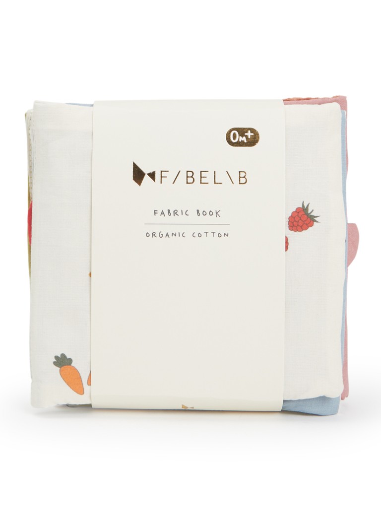 Fabelab Garden babyboekje in de kleur Gebroken wit, maat: ONE SIZE
