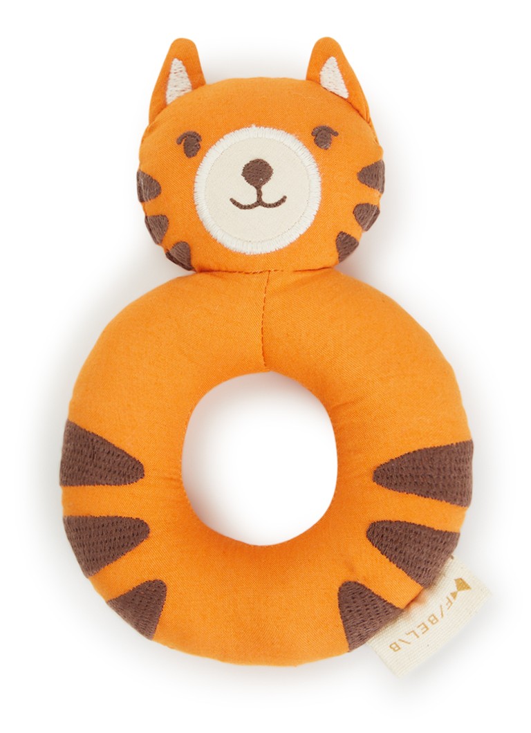Fabelab Tiger rammelaar 16 cm
