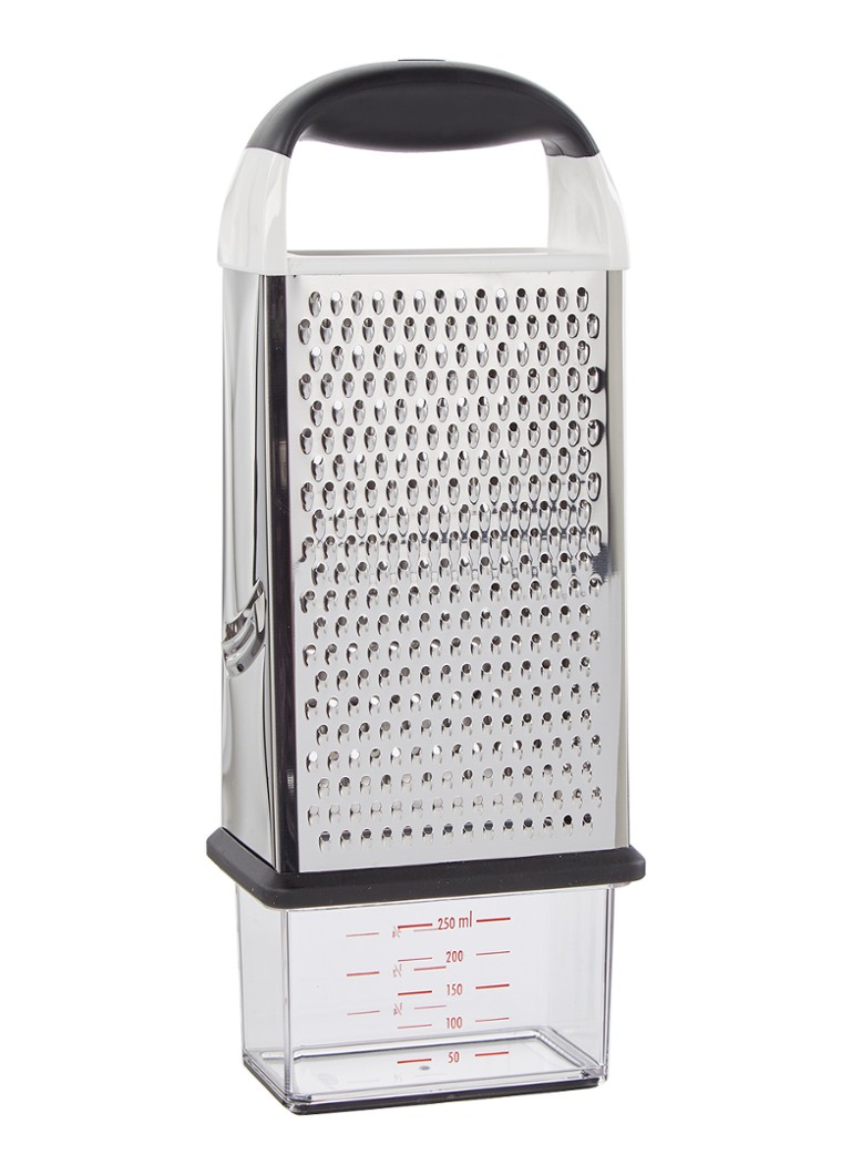 Oxo Rasp met reservoir Zilver - Deal