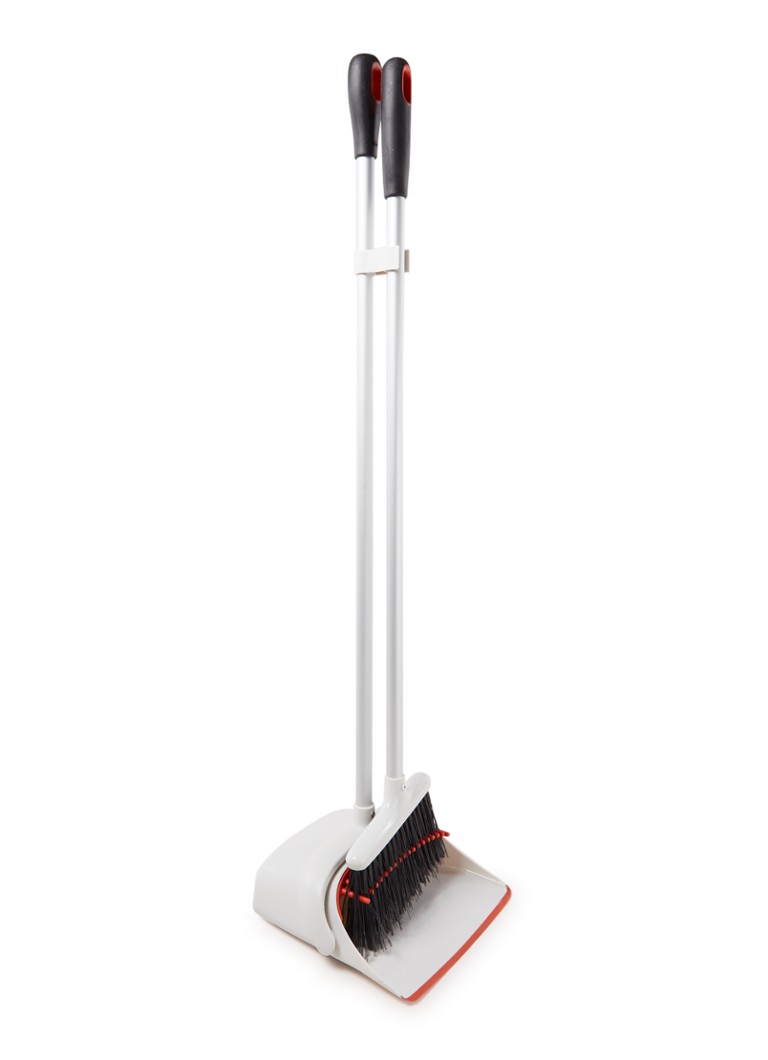 Oxo Good Grips bezem en blik 90 cm Gebroken wit - Deal