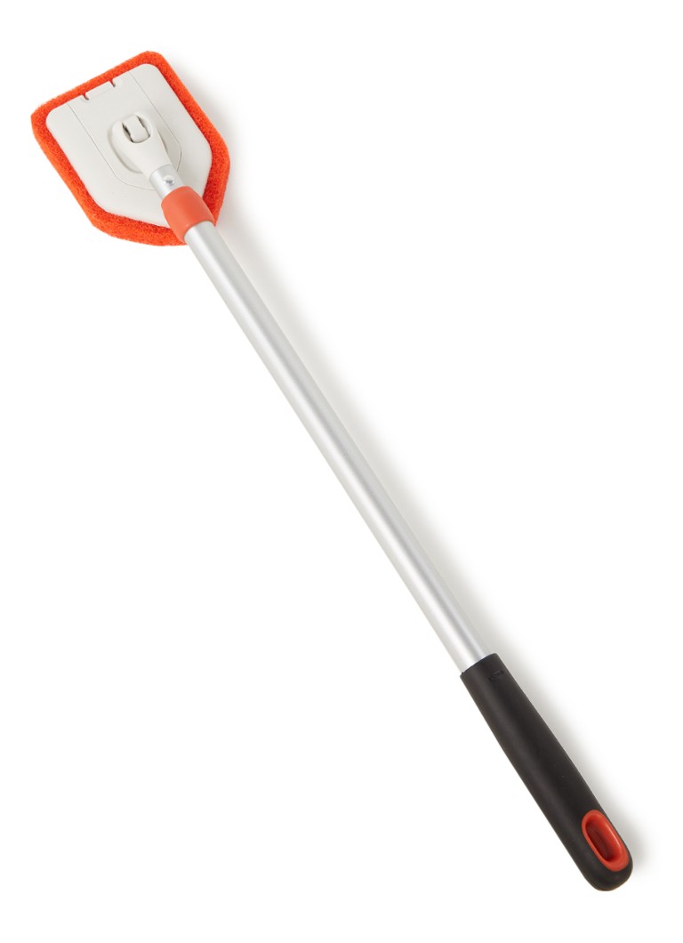 Oxo Good Grips uitschuifbare schrobborstel 107 cm Zilver - Deal