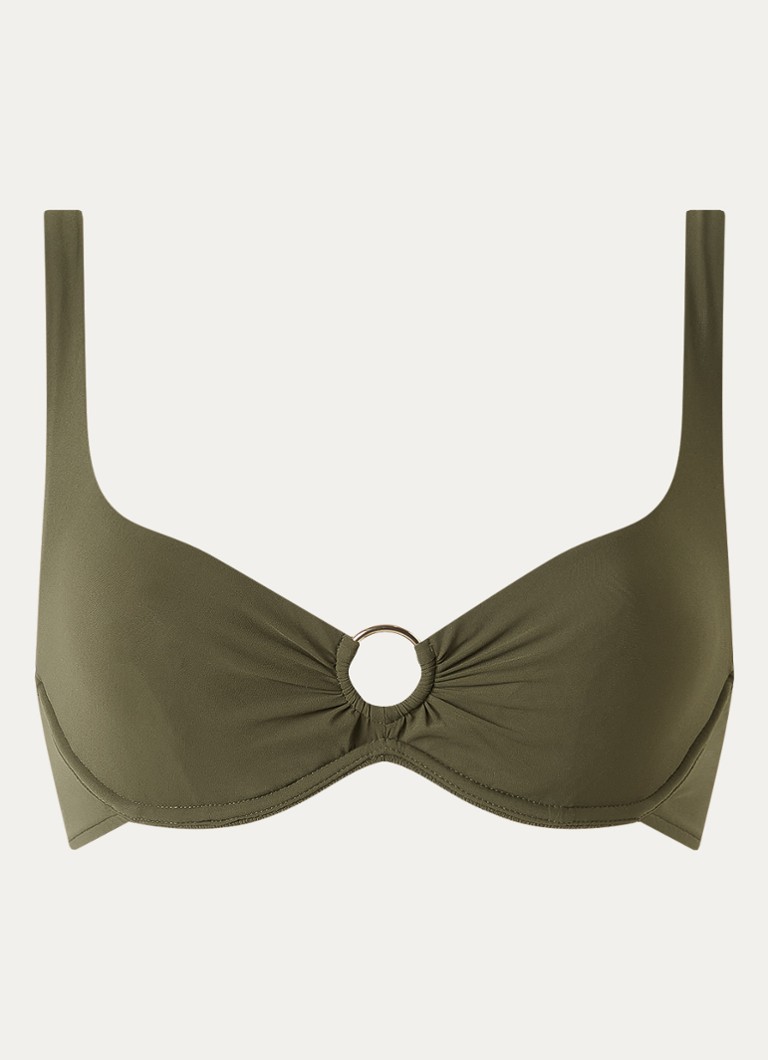 Sarda Dames Lita bikinitop met beugel in de kleur Bronsgroen