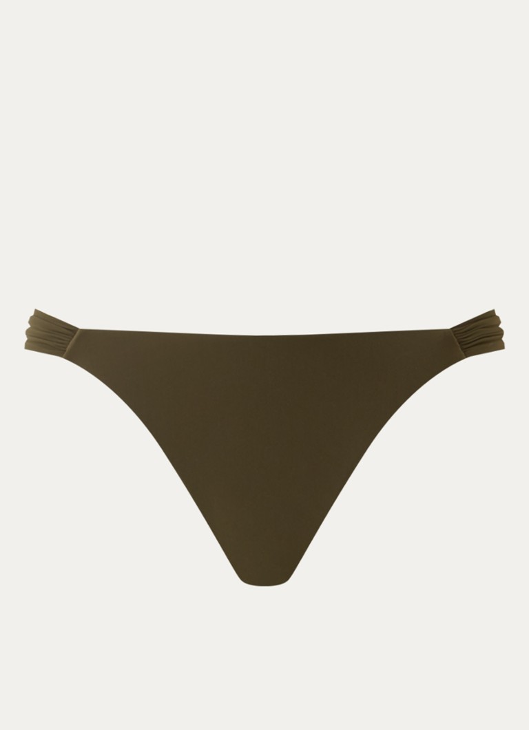 Sarda Dames Lita brazilian bikinislip in de kleur Olijfgroen