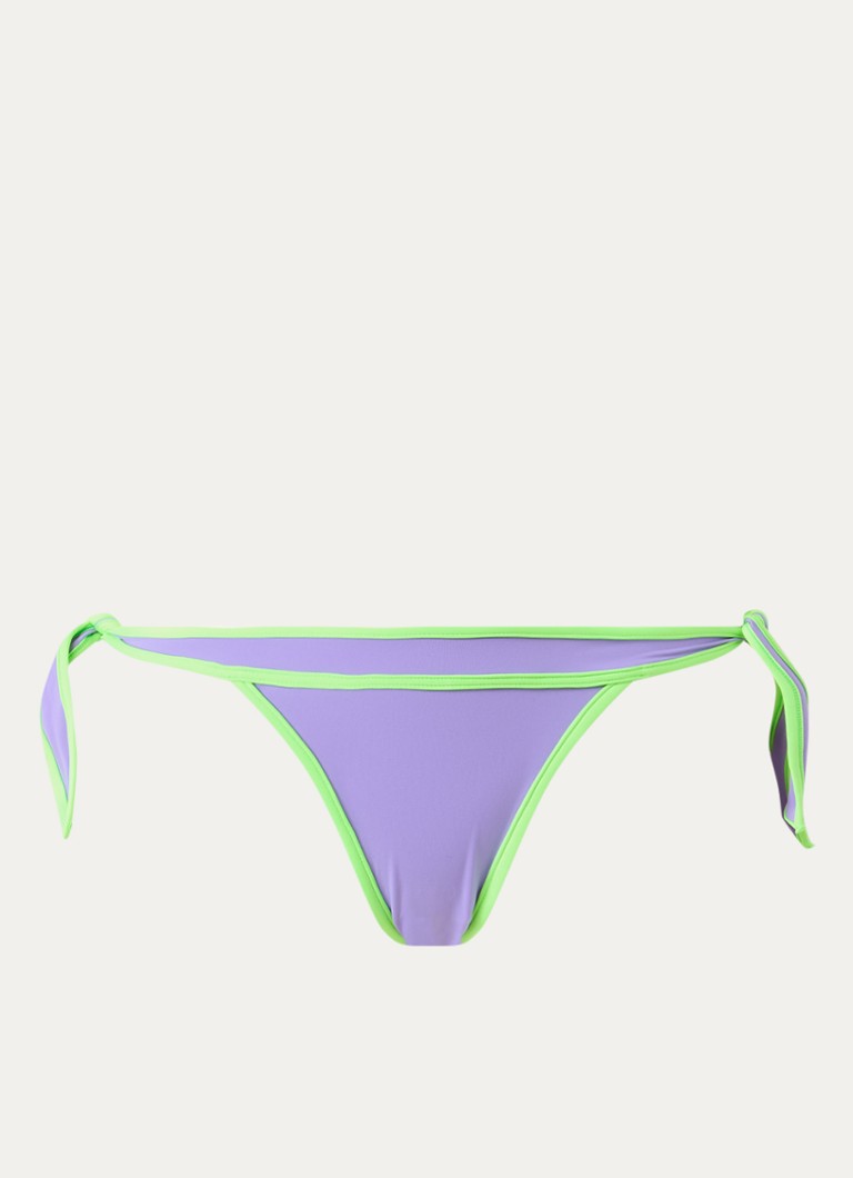 Sarda Dames Sha bikinislip met geknoopt detail in de kleur Violet