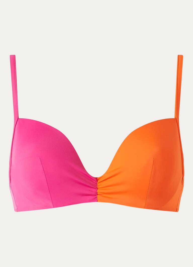 Sarda Dames Kharlan voorgevormde bikinitop met beugel in de kleur Donkerroze