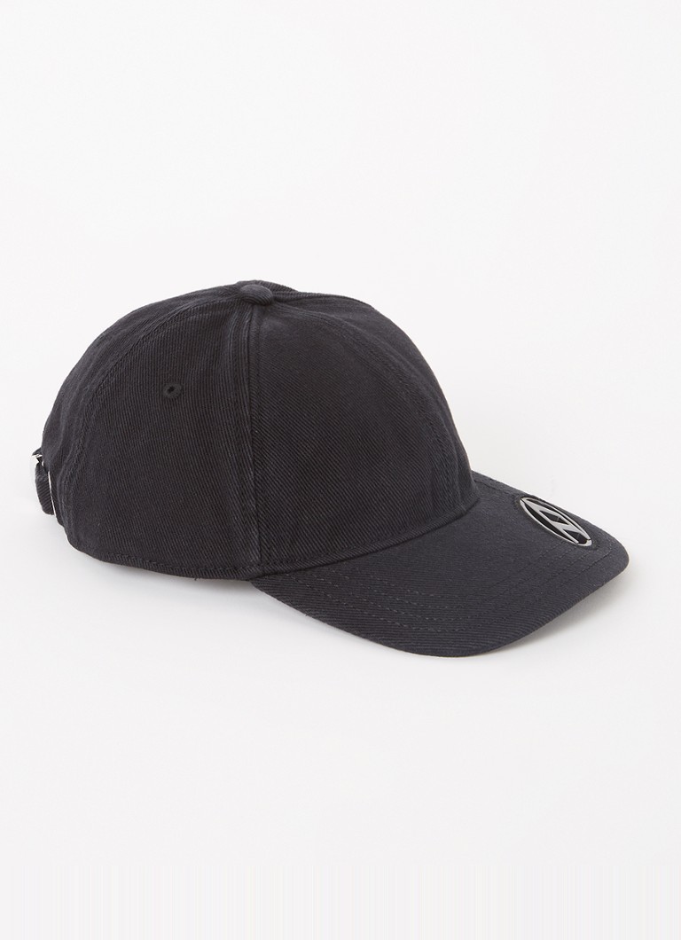 Diesel Heren C-Plak pet met logo in de kleur Zwart