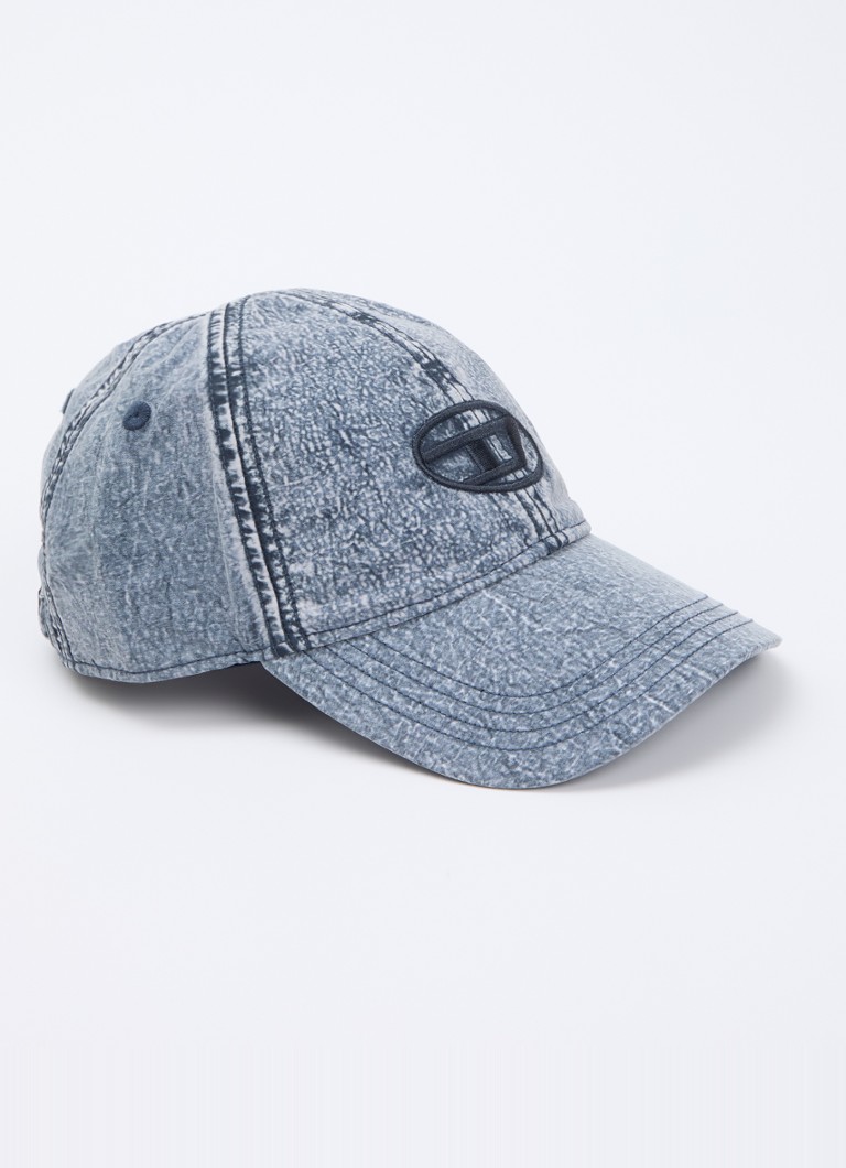 Diesel Heren C-Nyloff pet logo in de kleur Indigo