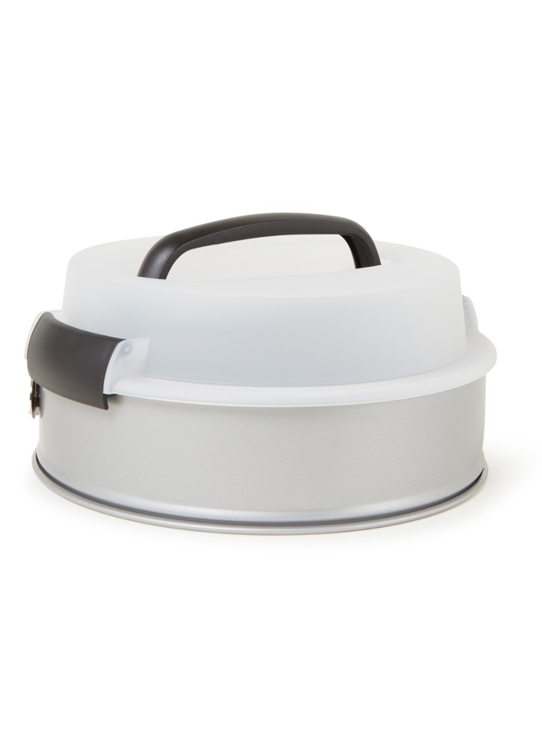 Patisse Springvorm met draagdeksel 24 cm Zilver - Deal