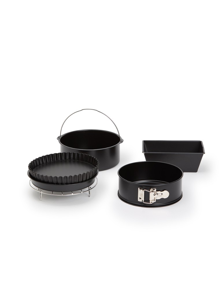 Patisse Air Frying bakset 7-delig Zwart - Deal