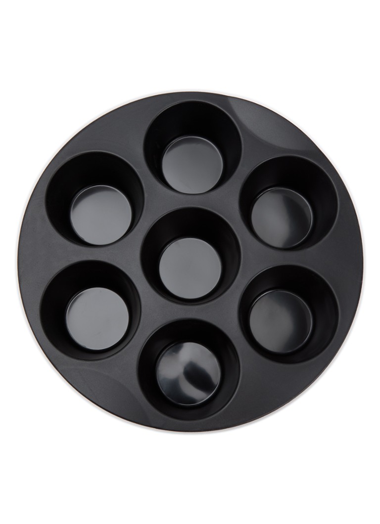 Patisse Air Frying 7-vaks muffinvorm 21 cm Zwart - Deal