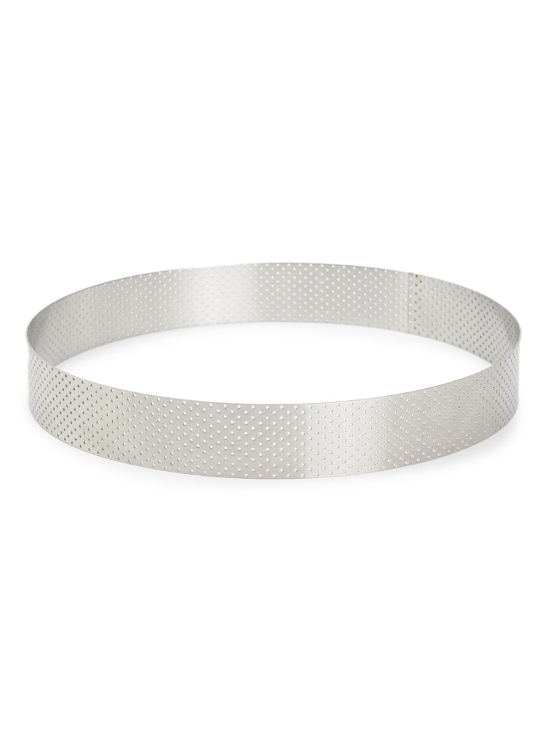 Patisse Accessories geperforeerde taartring 24 cm Zilver - Deal