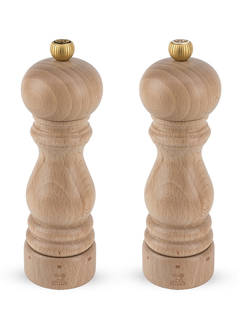 Peugeot Duo Paris U'Select peper- en zoutmolen 18 cm 2-delig Beige - Deal