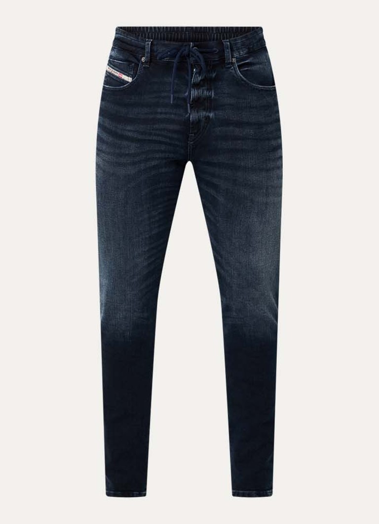 Diesel Heren 2062 D-Strukt-B JoggJeans® slim fit jeans met donkere wassing in de kleur Indigo