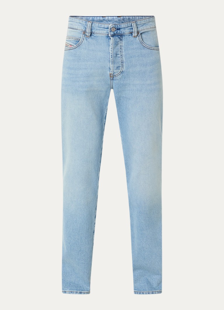 Diesel Heren 1993 D-VYL slim fit jeans met medium wassing in de kleur Indigo