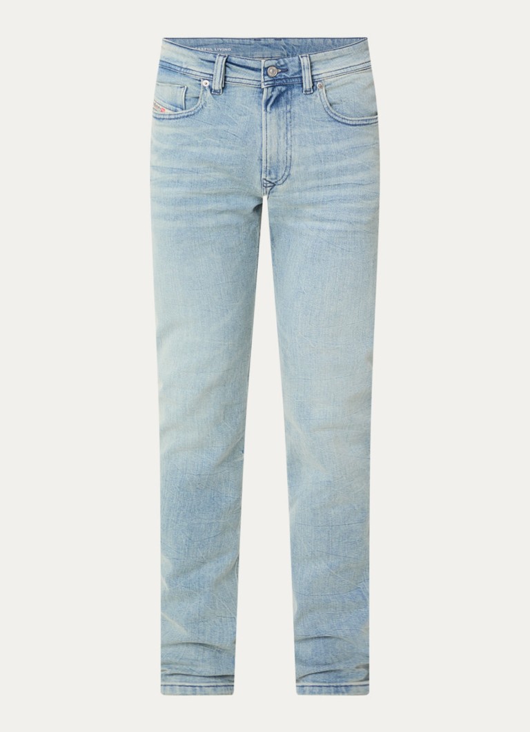 Diesel Heren 1979 Sleenker skinny jeans met lichte wassing in de kleur Indigo