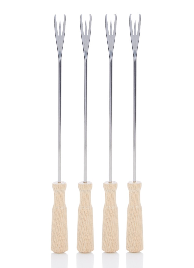 Boska Fonduevork set van 4 Bruin - Deal