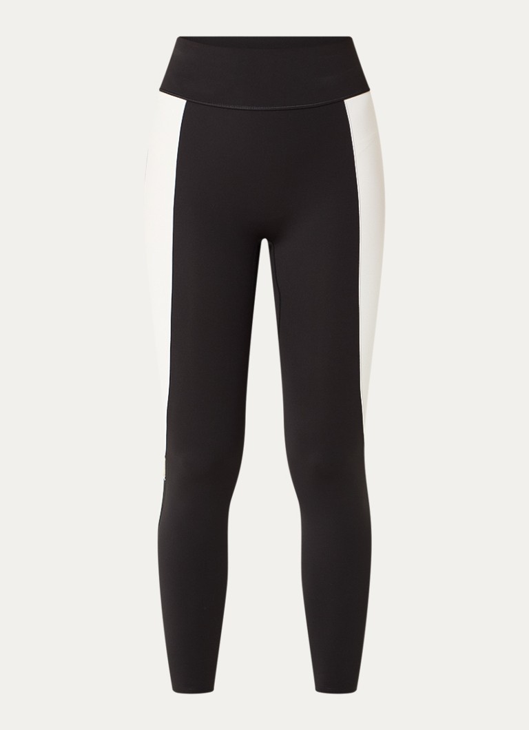 BOSS Dames Endura high waist trainingslegging met logo in de kleur Zwart