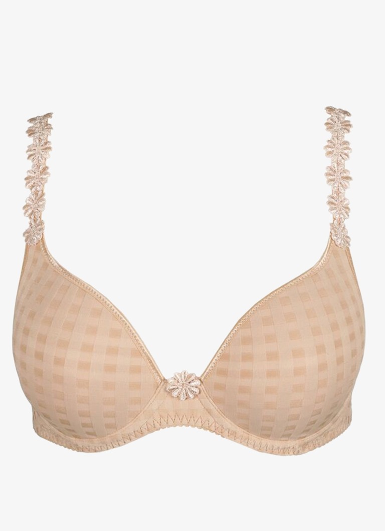Marie Jo Dames Avero voorgevormde beugel bh met bloemborduring in de kleur Beige