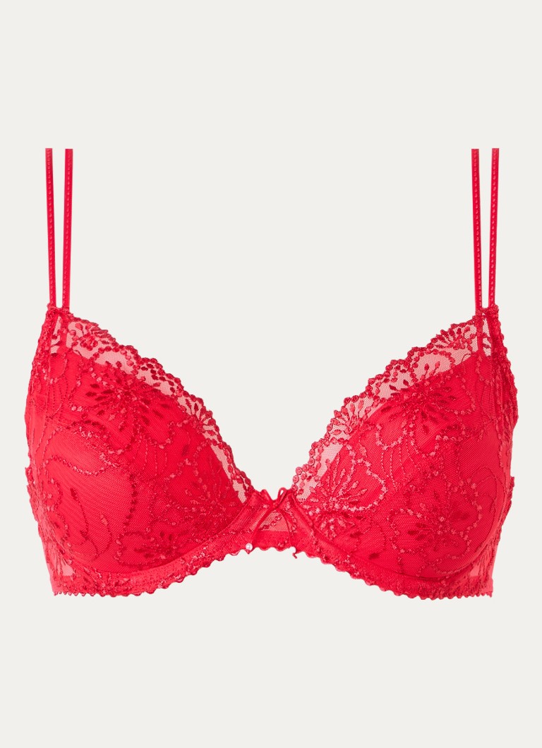 Marie Jo Dames Jane push-up bh met uitneembare vulling in de kleur Rood