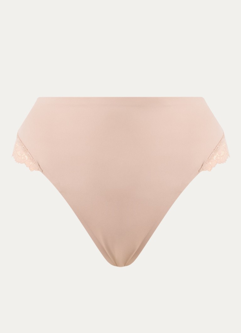 Marie Jo Dames Soft Studio shorty met kant in de kleur Beige
