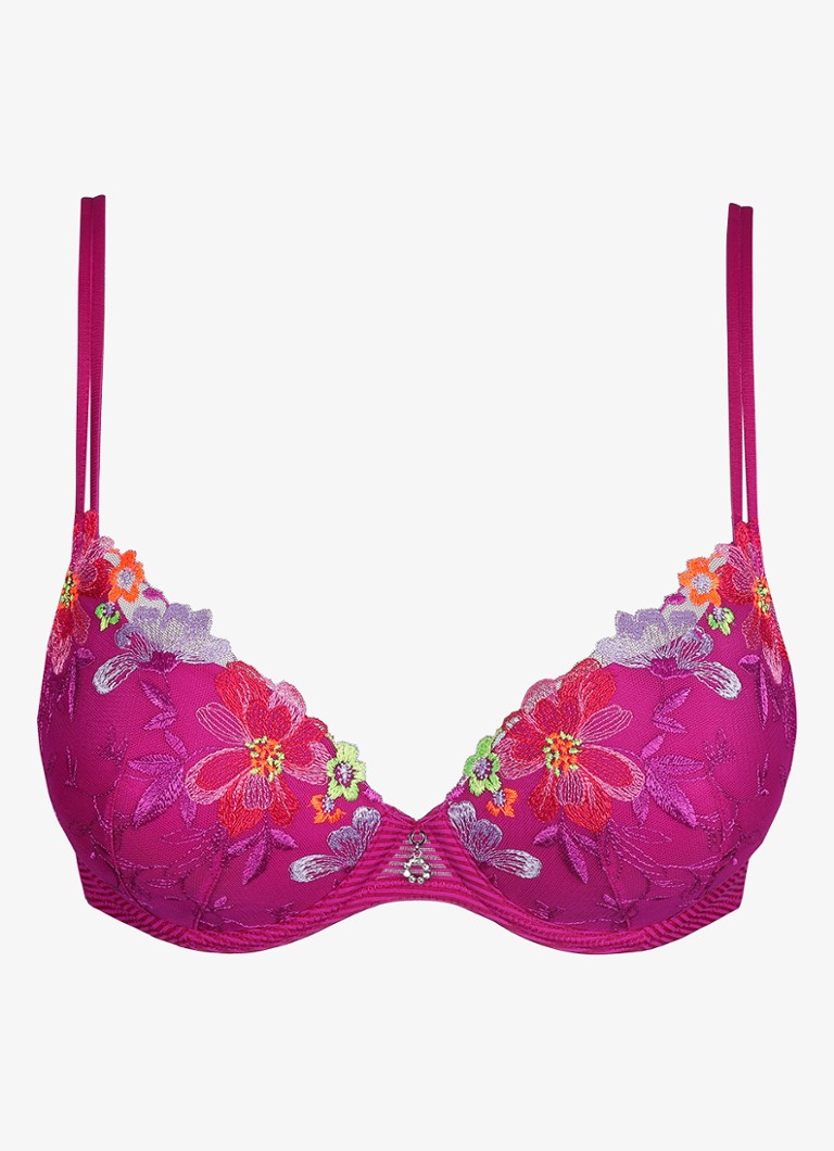 Marie Jo Dames Odilly voorgevormde beugel bh met mesh in de kleur Roze