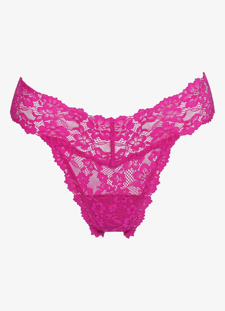 Marie Jo Dames Soft Studio string van kant in de kleur Fuchsia