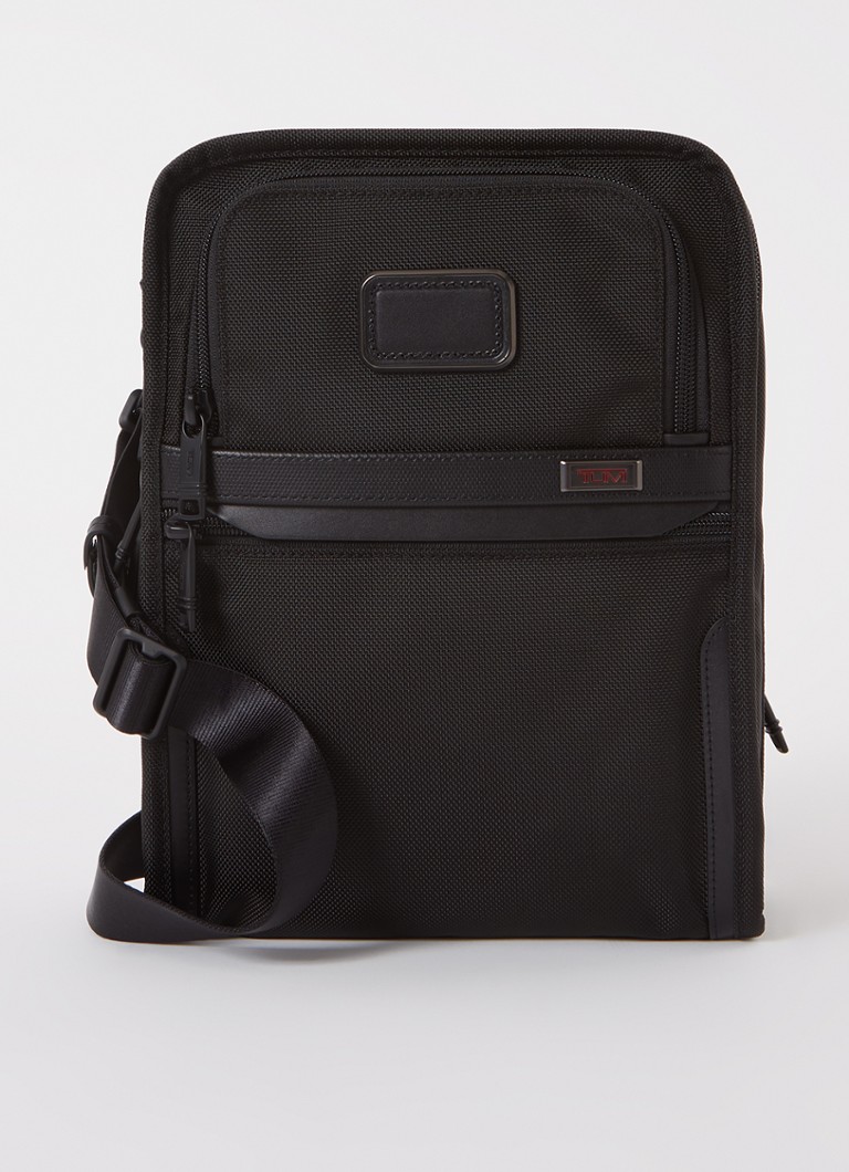 TUMI Alpha 3 Organizer crossbodytas met verstelbare schouderriem Zwart - Deal