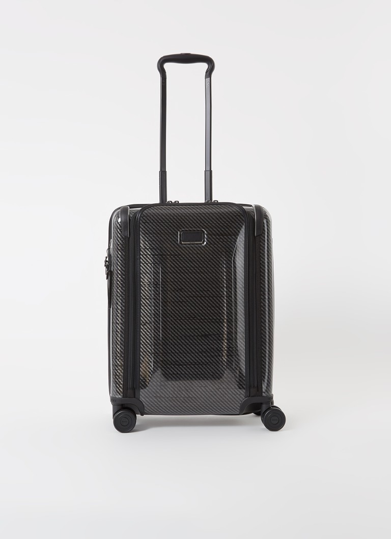 TUMI koffer Tegra-Lite Continental Front Pocket vergrootbare spinner 55 cm Zwart - Deal