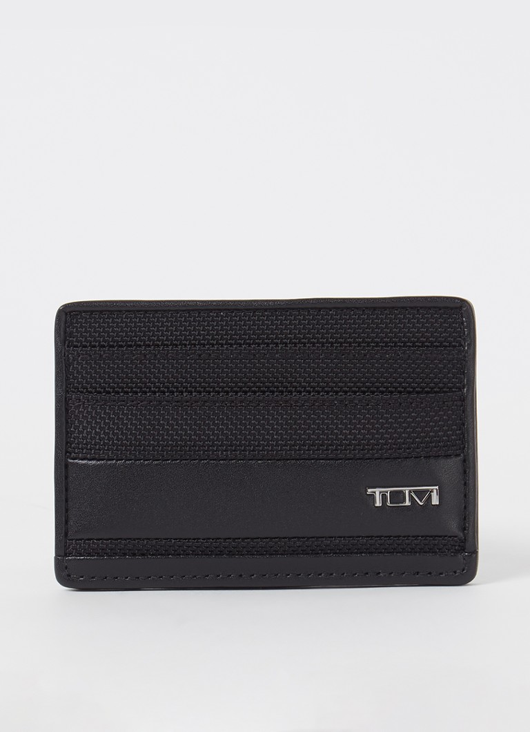 TUMI Alpha Slim pasjeshouder met logo Zwart - Deal