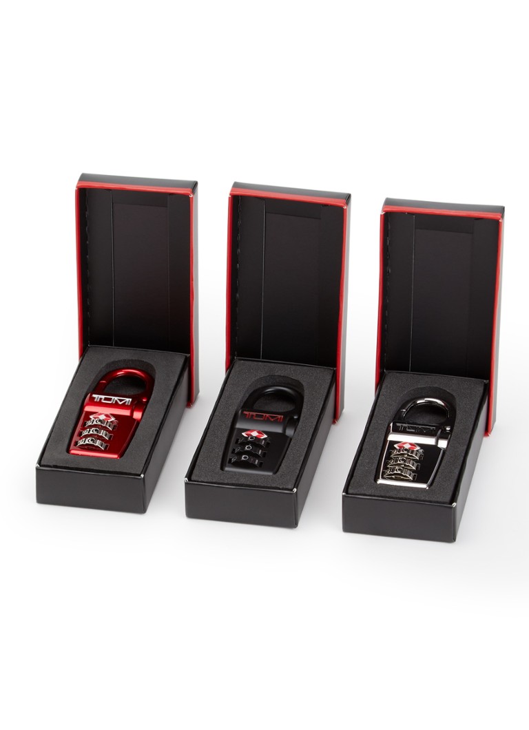 TUMI TSA Lock Box hangslot set van 3 Multicolor - Deal