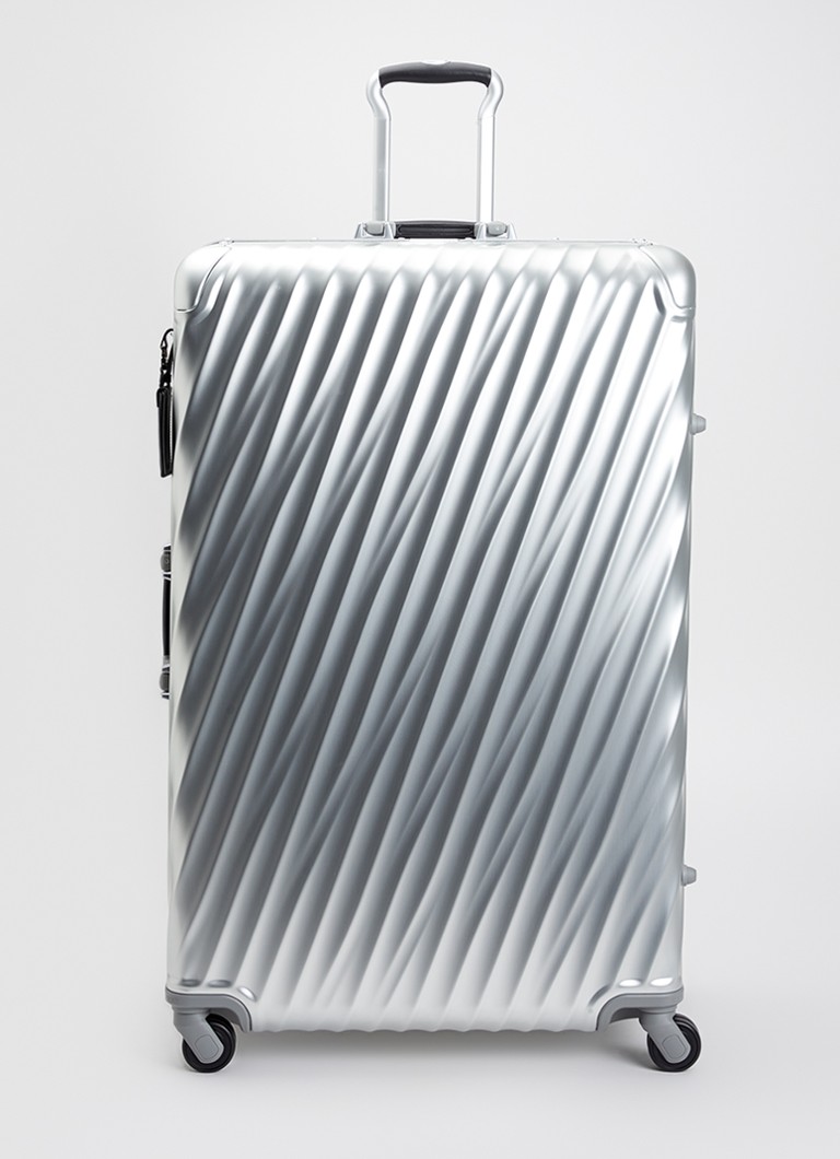 TUMI koffer 19 Degree Aluminium Worldwide Trip spinner 86,5 cm Zilver