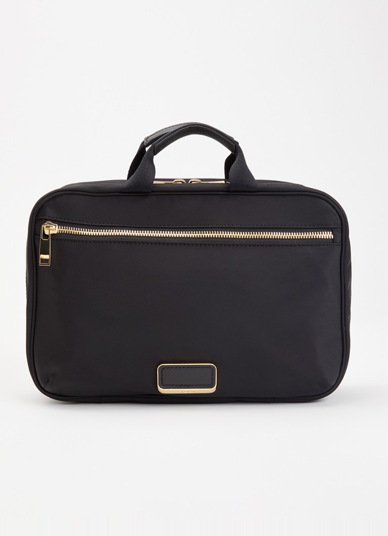 TUMI Voyageur Madeline toilettas met logo Zwart - Deal