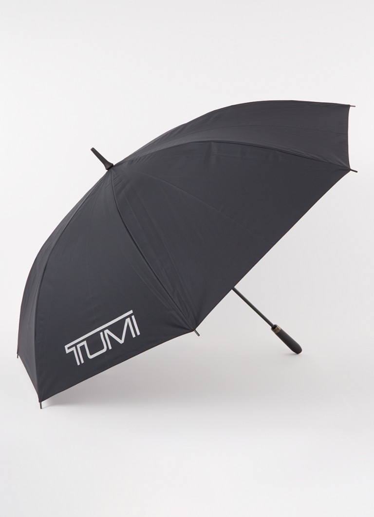 TUMI Golf paraplu 133 x 90 cm Zwart - Deal