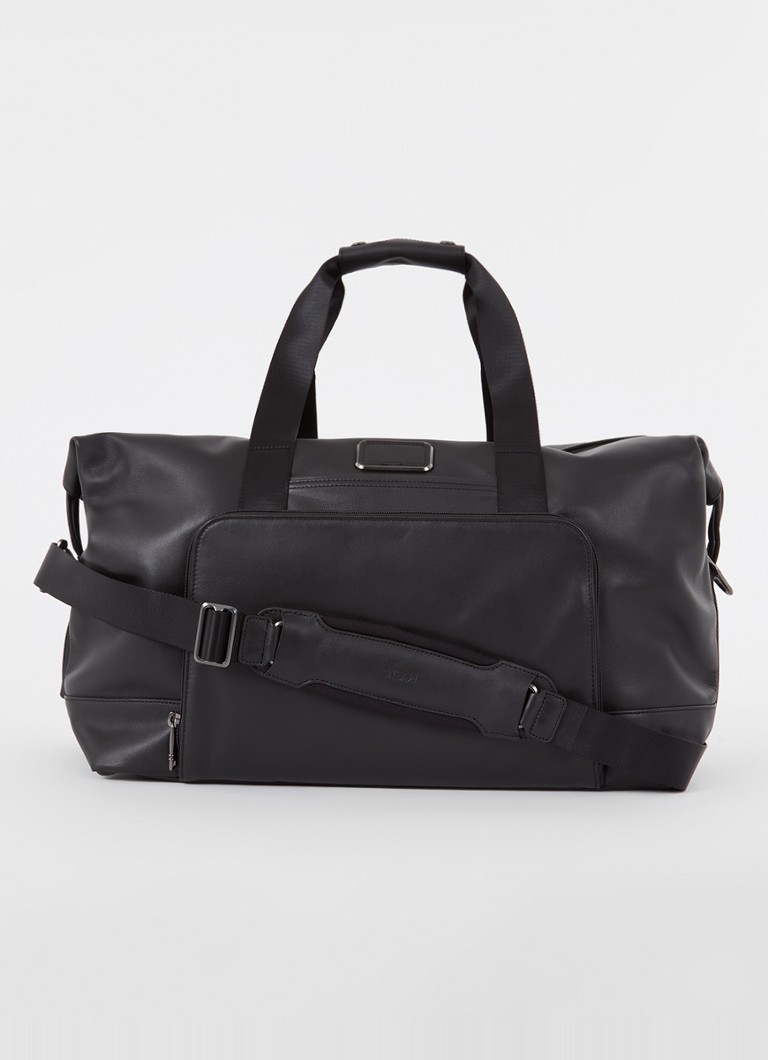 TUMI Alpha 3 uitbreidbare weekendtas met afneembare schouderriem Zwart - Deal