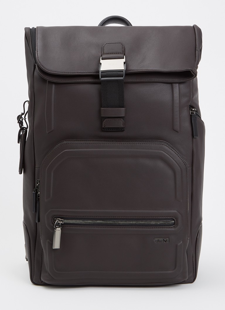 TUMI Harrison Osborn rugzak met 15 inch laptopvak - unisex Donkerbruin - Deal