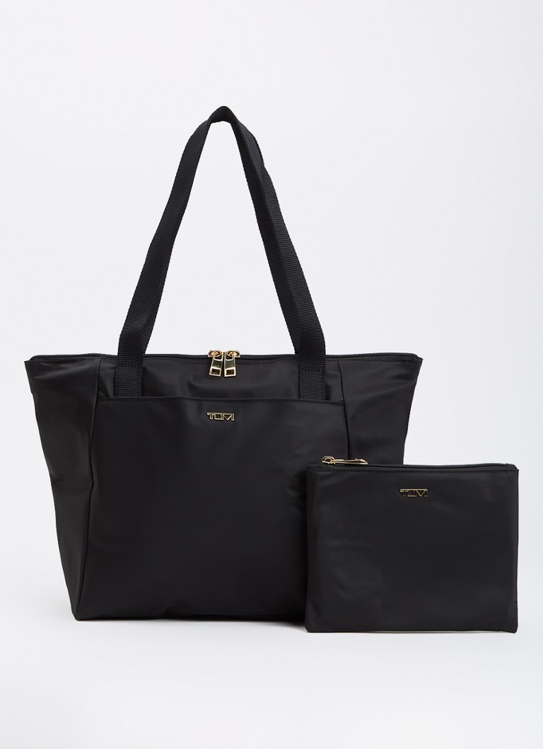 TUMI Voyageur Small shopper met uitneembare etui Diepzwart - Deal