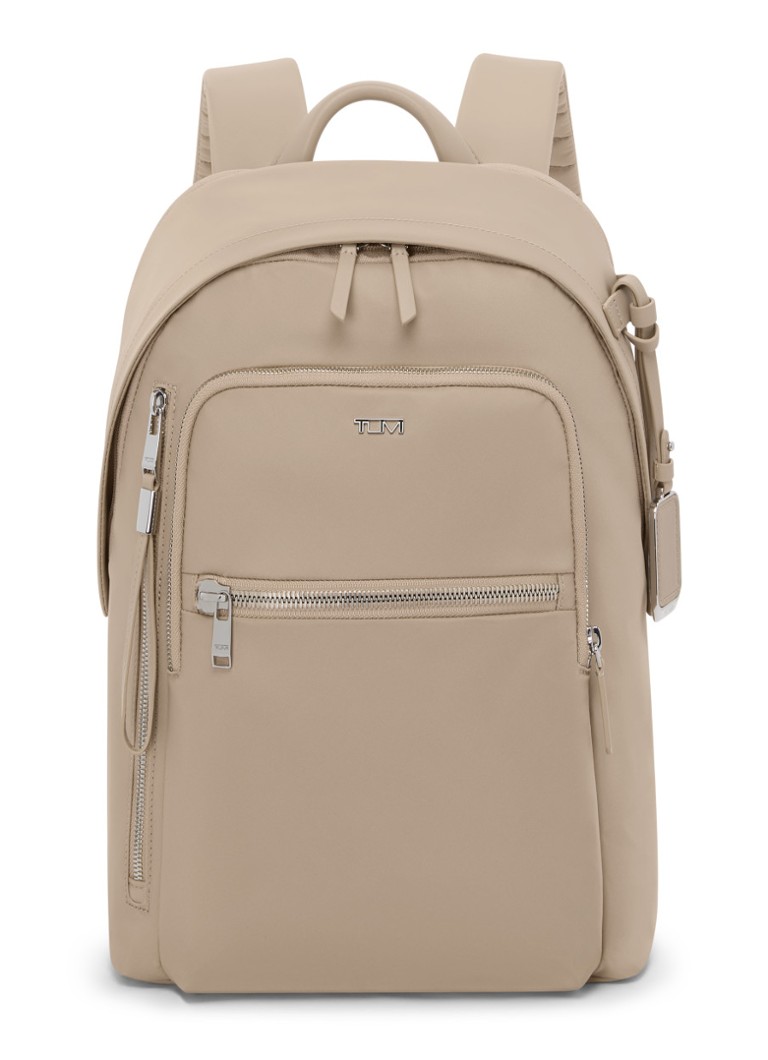 TUMI Halsey rugzak met 14 inch laptopvak Beige - Deal
