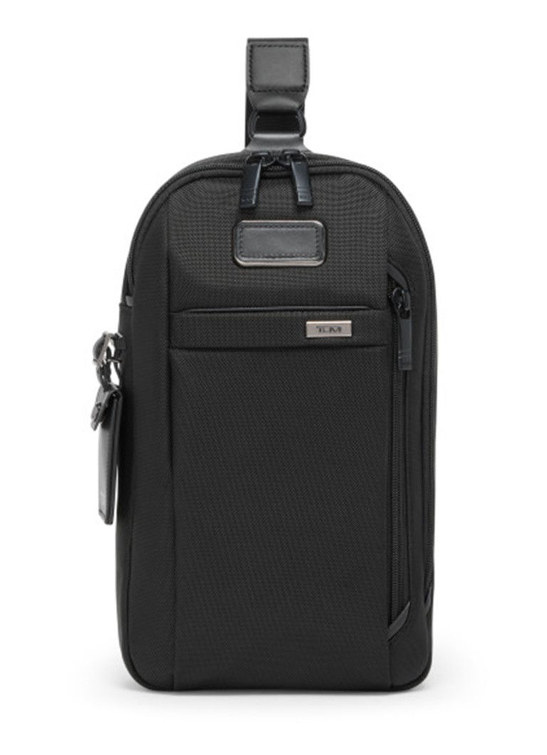TUMI Alpha sling crossbodytas met logo Zwart - Deal
