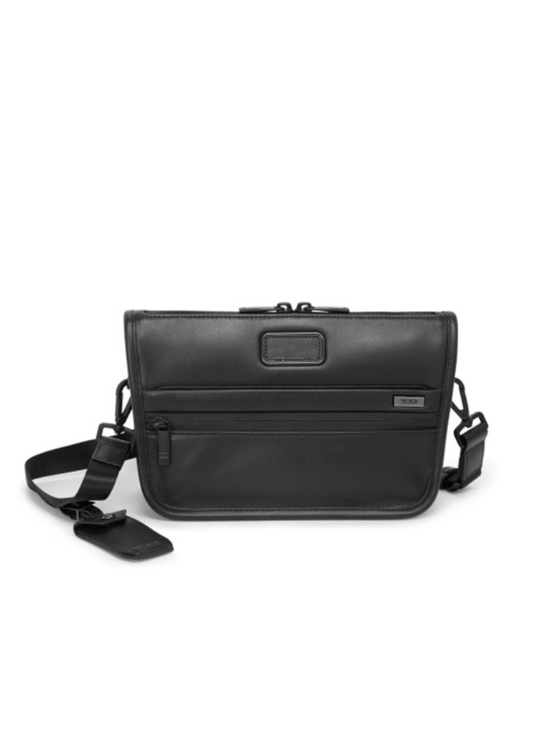 TUMI Alpha crossbodytas met logo Zwart - Deal