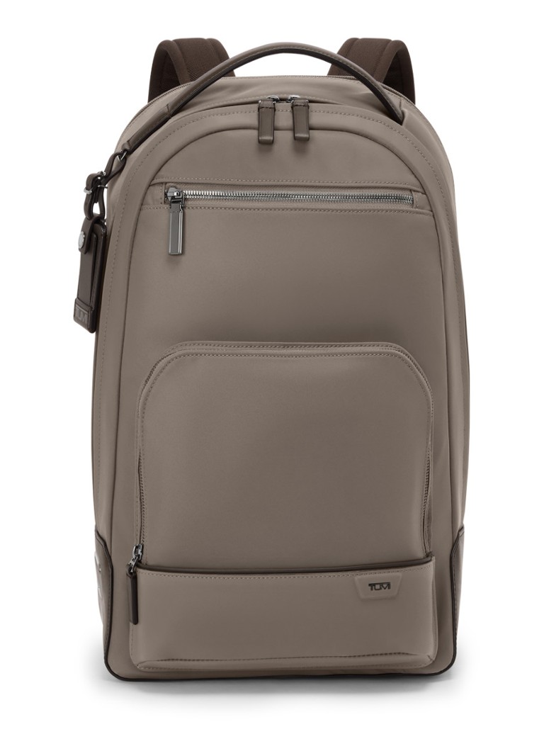 TUMI Warren rugzak met 16 inch laptopvak Taupe - Deal