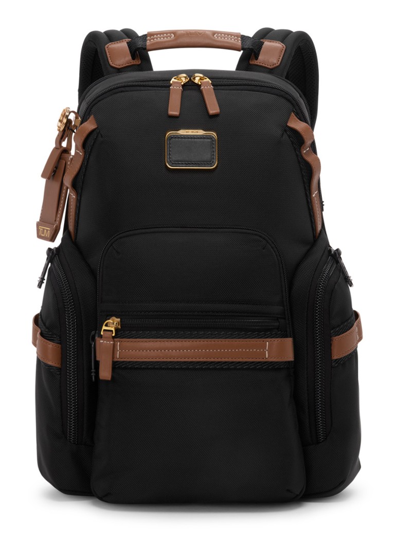 TUMI Navigation rugzak met 16 inch laptopvak Zwart - Deal