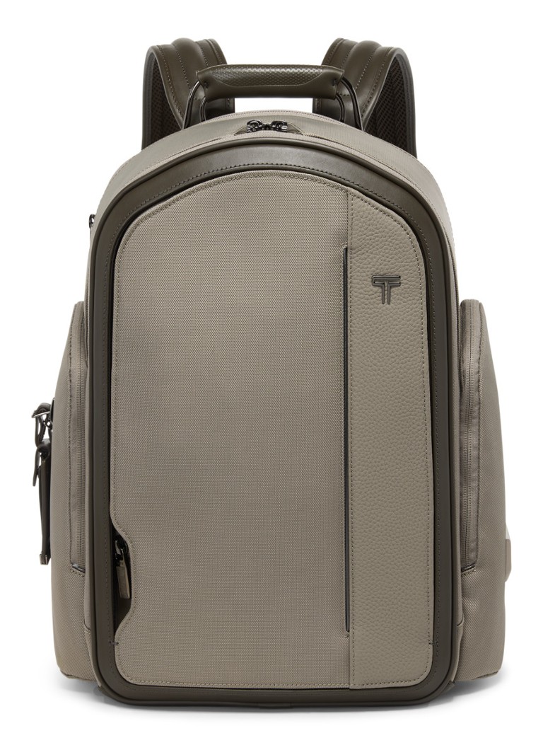 TUMI Arrive' Larson rugzak met 16 inch laptopvak Taupe - Deal