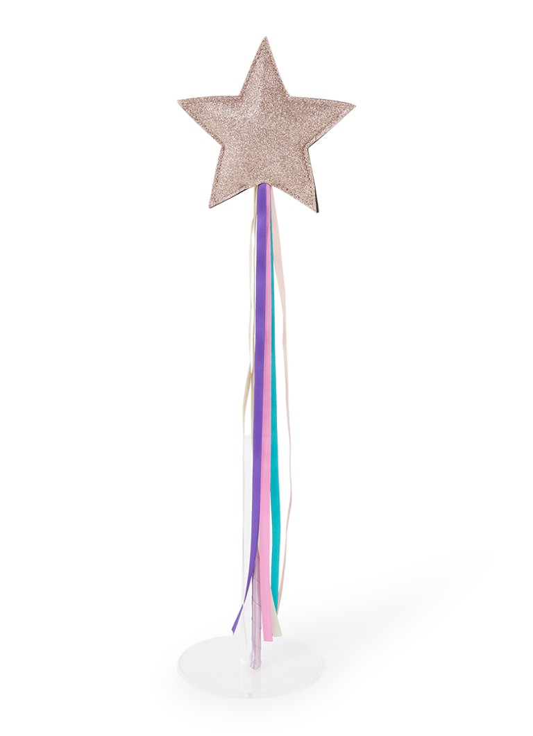 Mimi & Lula Pretty Fairy toverstaf in de kleur Oudroze, maat: ONE SIZE
