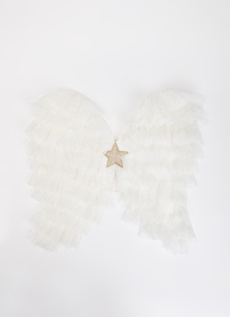 Mimi & Lula Angel Wings verkleedvleugels in de kleur Wit, maat: PK 4