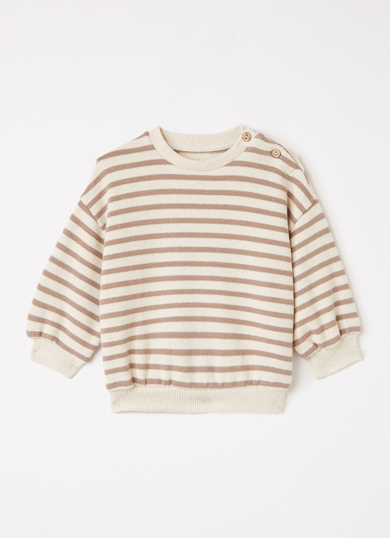 Play Up Meisjes Sweater met streepprint in de kleur Multicolor, maat: 36M=98